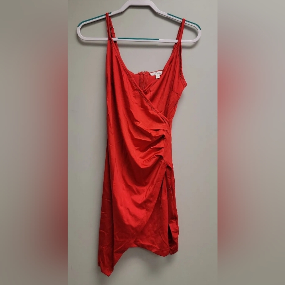 Gorgeous Love Tree Red Dress sz L
